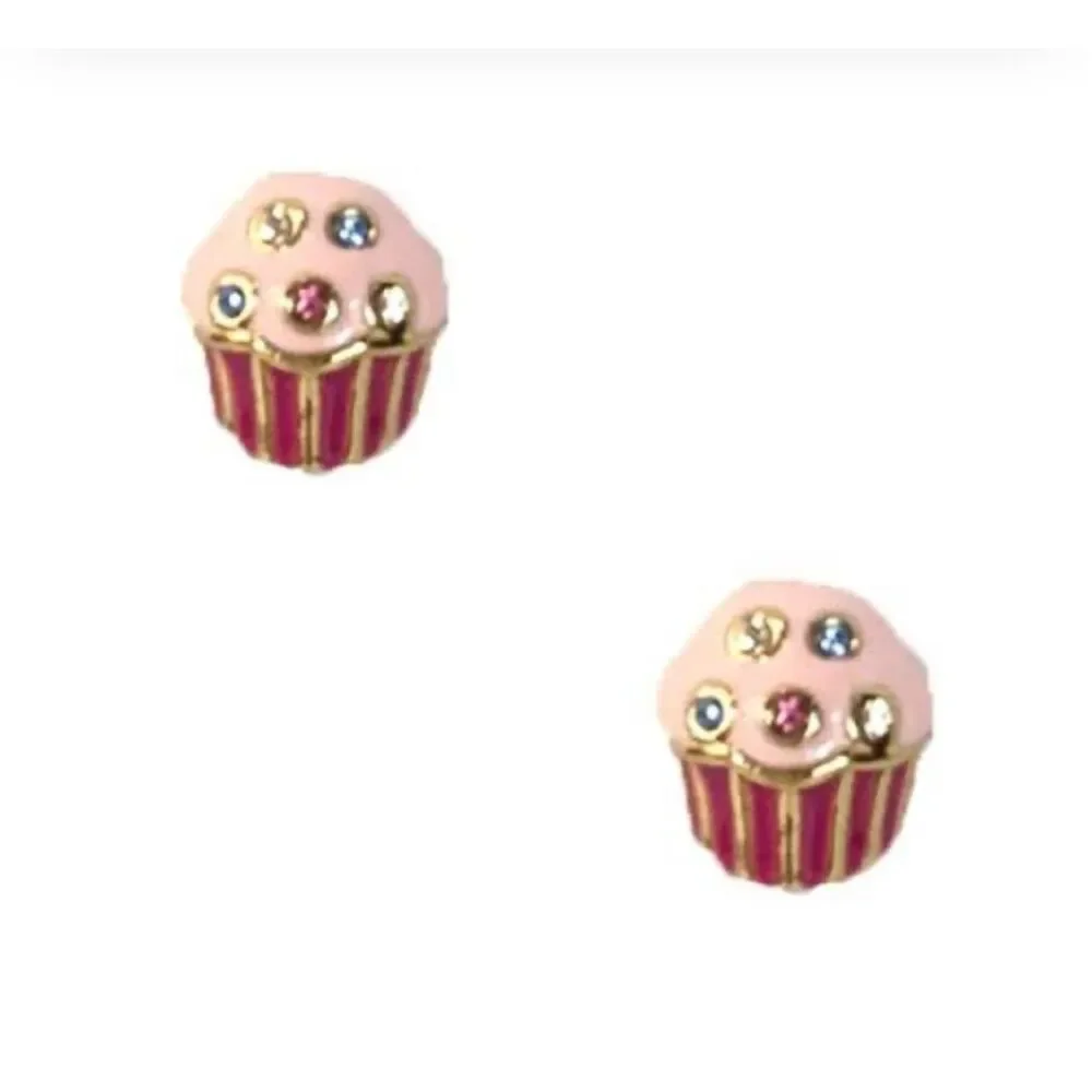 Kate Spade NEW earrings - take the cake Cupcake earrings
